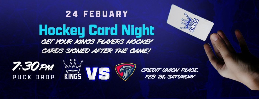 Hockey Card Night Saturday!
